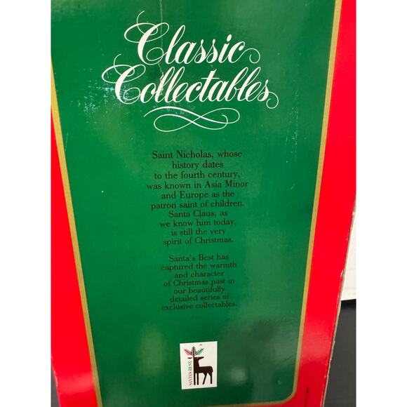 Vintage 1990s Classic Collectables Rustic 16" Santa Claus Figurine - Picture 5 of 8